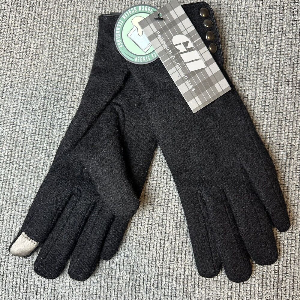 GII Fashion Accessories Women  Texting Touch‎ Technology Gloves M Wool Nylon.A42